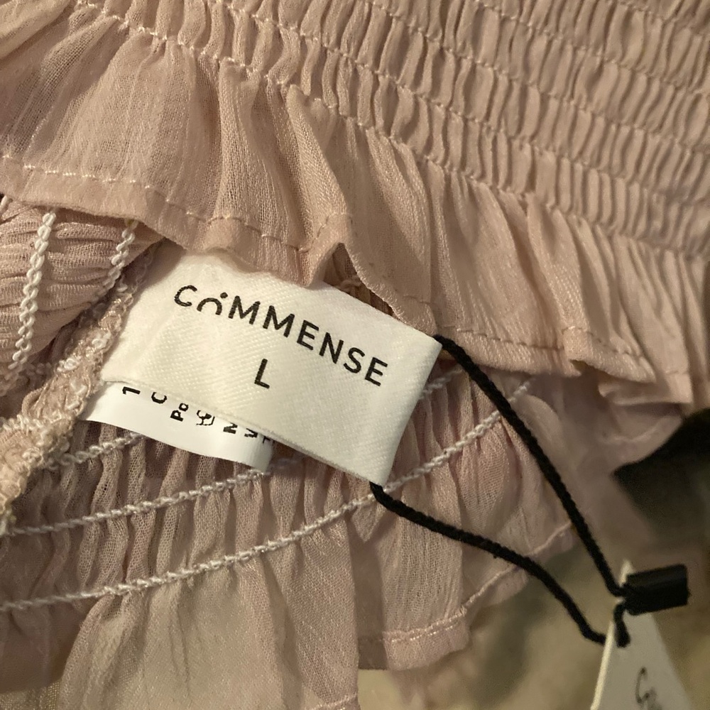 Commense Blush Ruffled Blouse - Picture 5 of 7